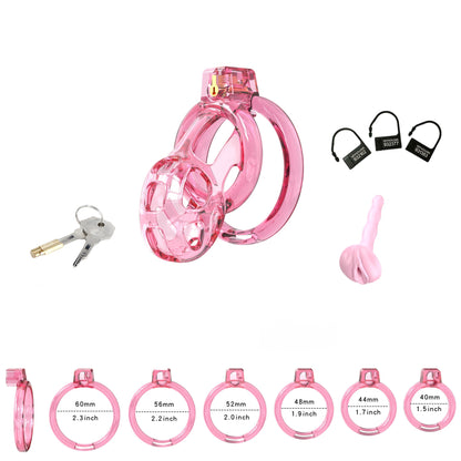 Soft Silicone Cobra Chastity Cage