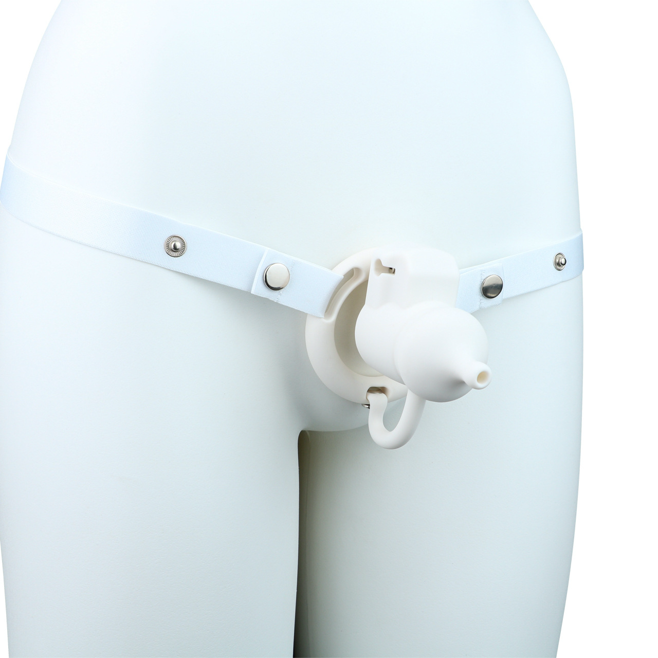 Silicone Urination Pot Chastity Cage