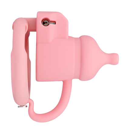 Silicone Urination Pot Chastity Cage