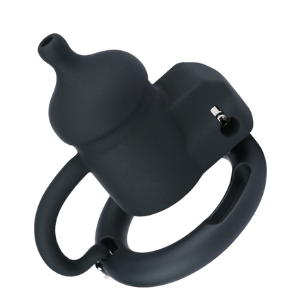 Silicone Urination Pot Chastity Cage