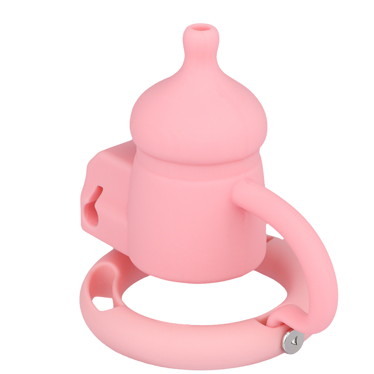 Silicone Urination Pot Chastity Cage