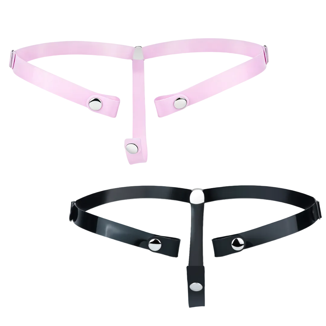Comfortable Silicone Strap for Male Chastity Cages