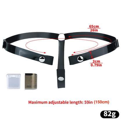 Comfortable Silicone Strap for Male Chastity Cages