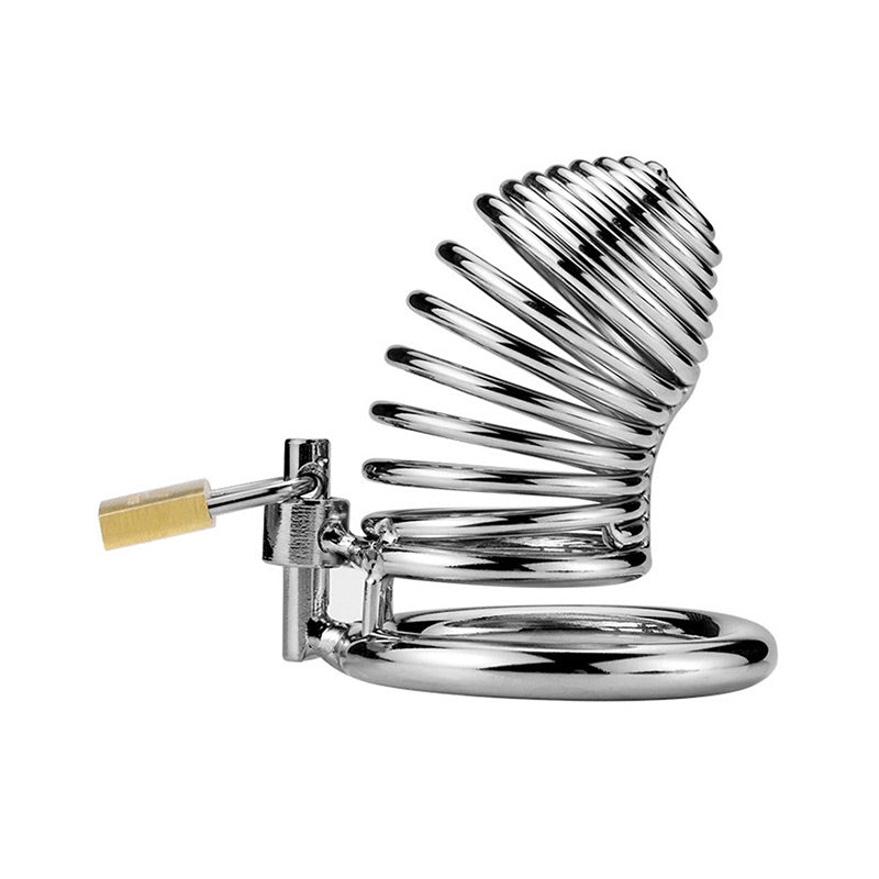 Spiral Chastity Cage (3 Rings)