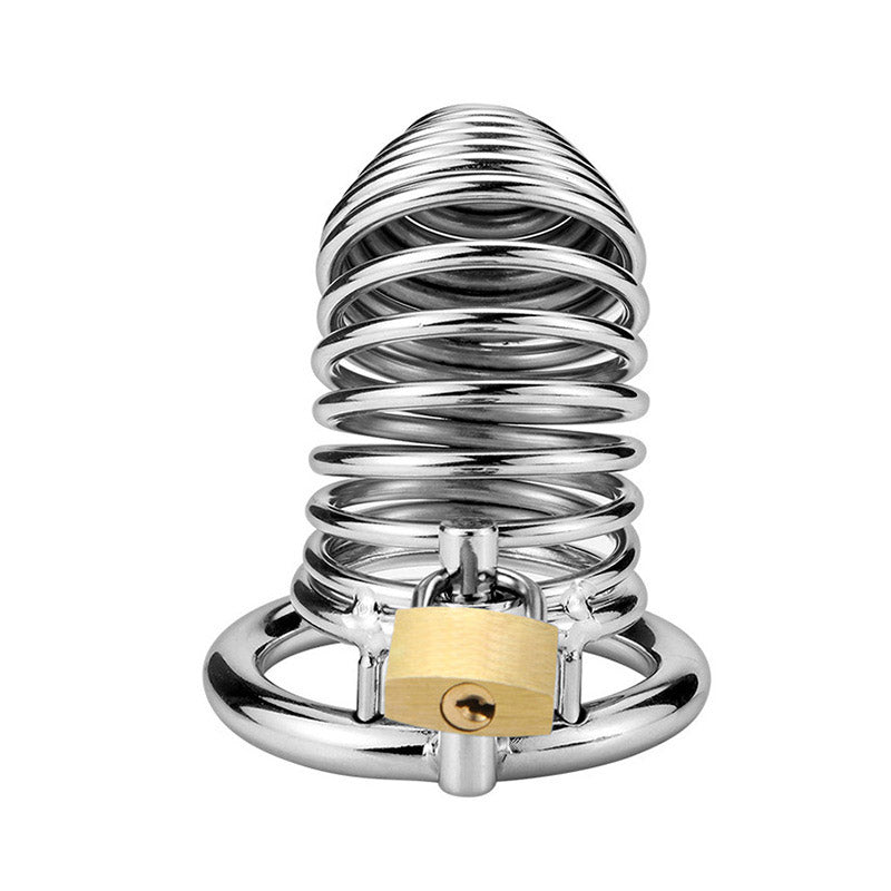 Spiral Chastity Cage (3 Rings)