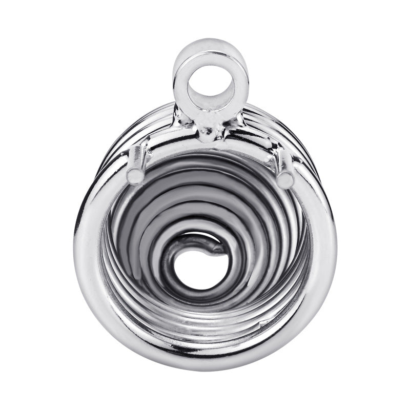 Spiral Chastity Cage (3 Rings)