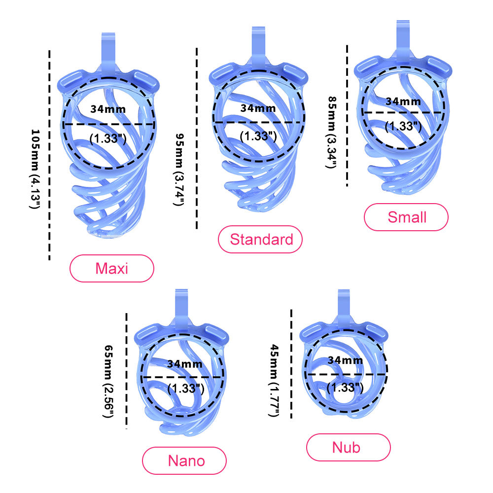 Spiral Chastity Device