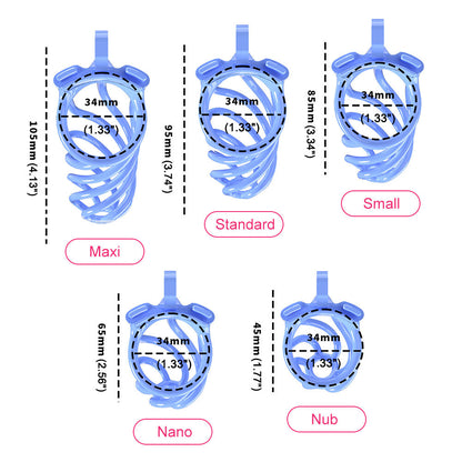 Spiral Chastity Device