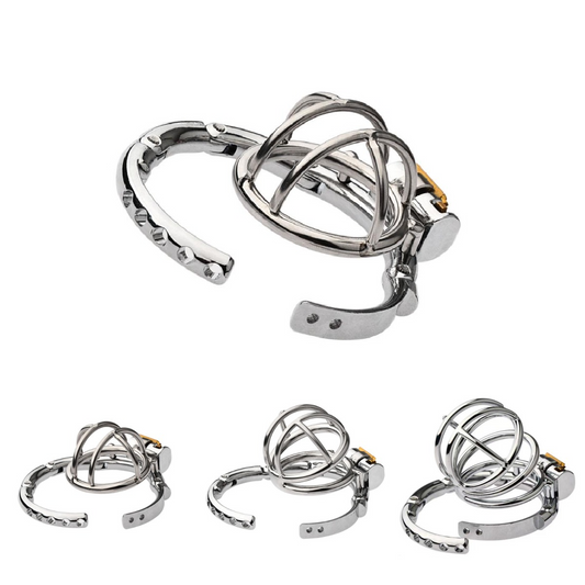 Split Prison Adjustable Chastity Cage