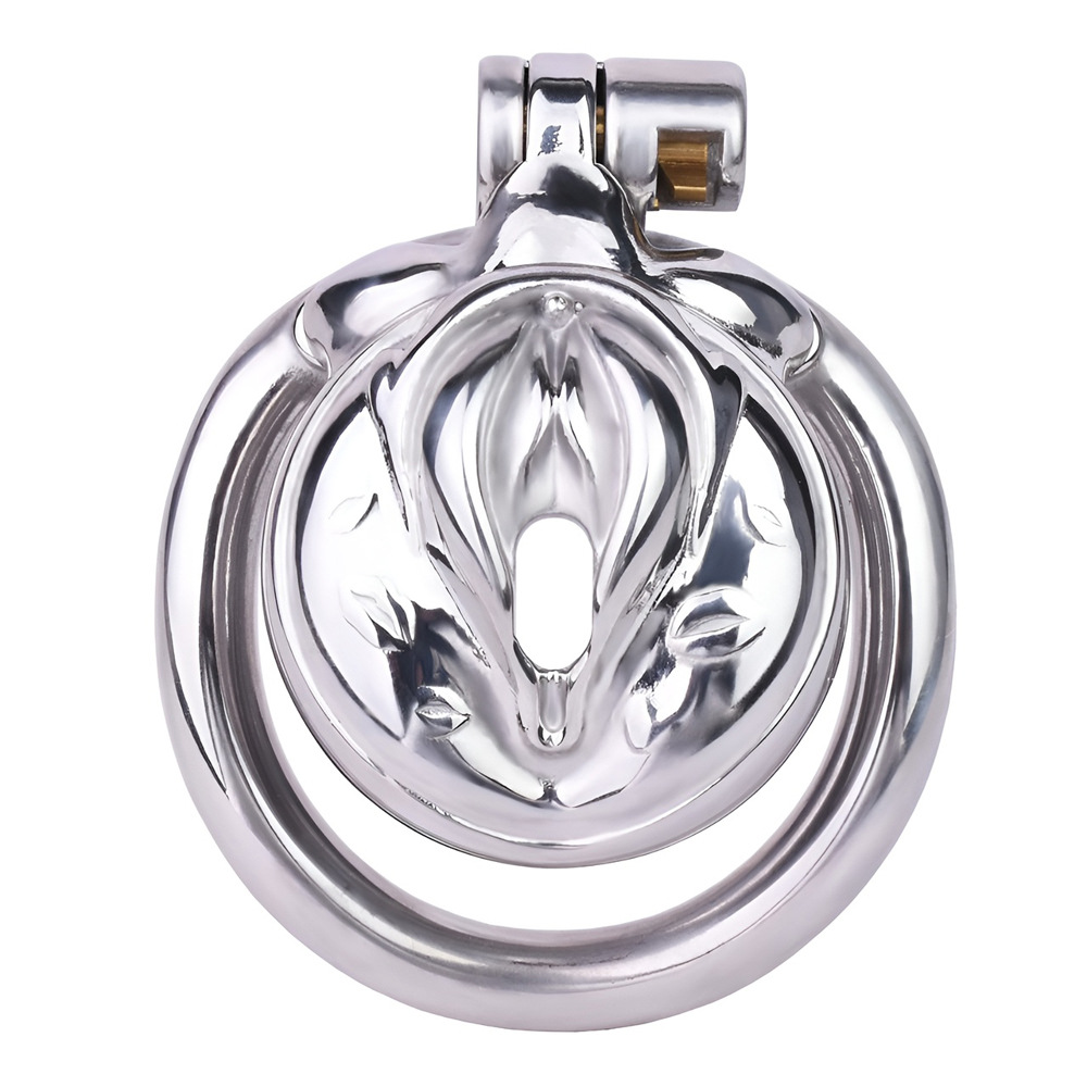 Metal Clit Chastity Cage for Sissy