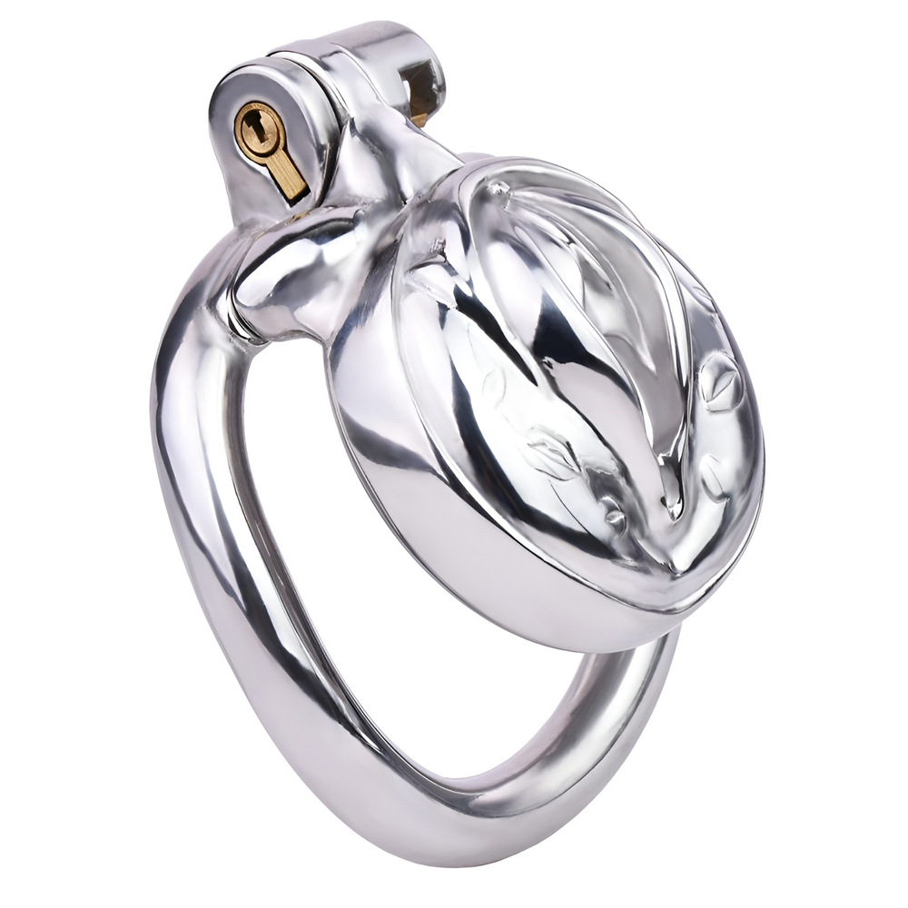 Metal Clit Chastity Cage for Sissy