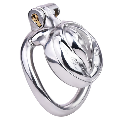 Metal Clit Chastity Cage for Sissy