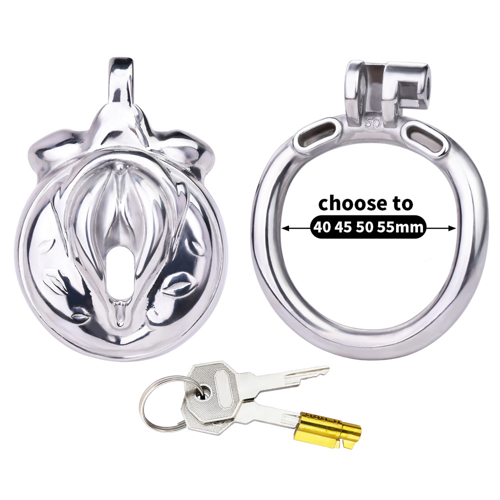 Metal Clit Chastity Cage for Sissy