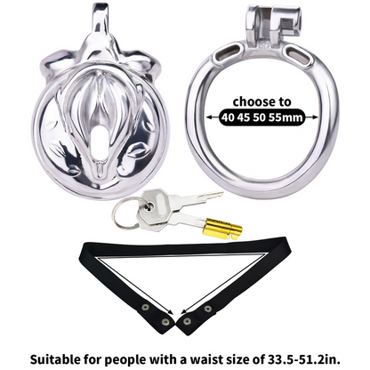 Metal Clit Chastity Cage for Sissy