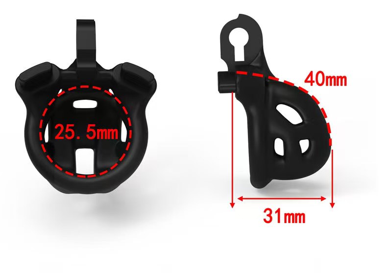 Super Baby Mamba Chastity Cage 8