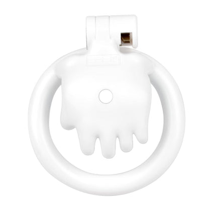 Palm Shaped Pink Chastity Cage