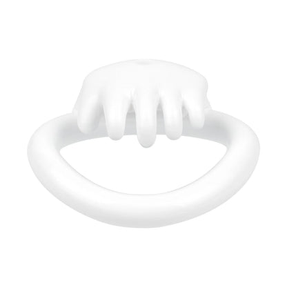 Palm Shaped Pink Chastity Cage