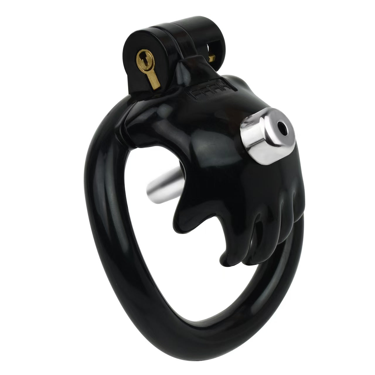 Palm Shaped Pink Chastity Cage