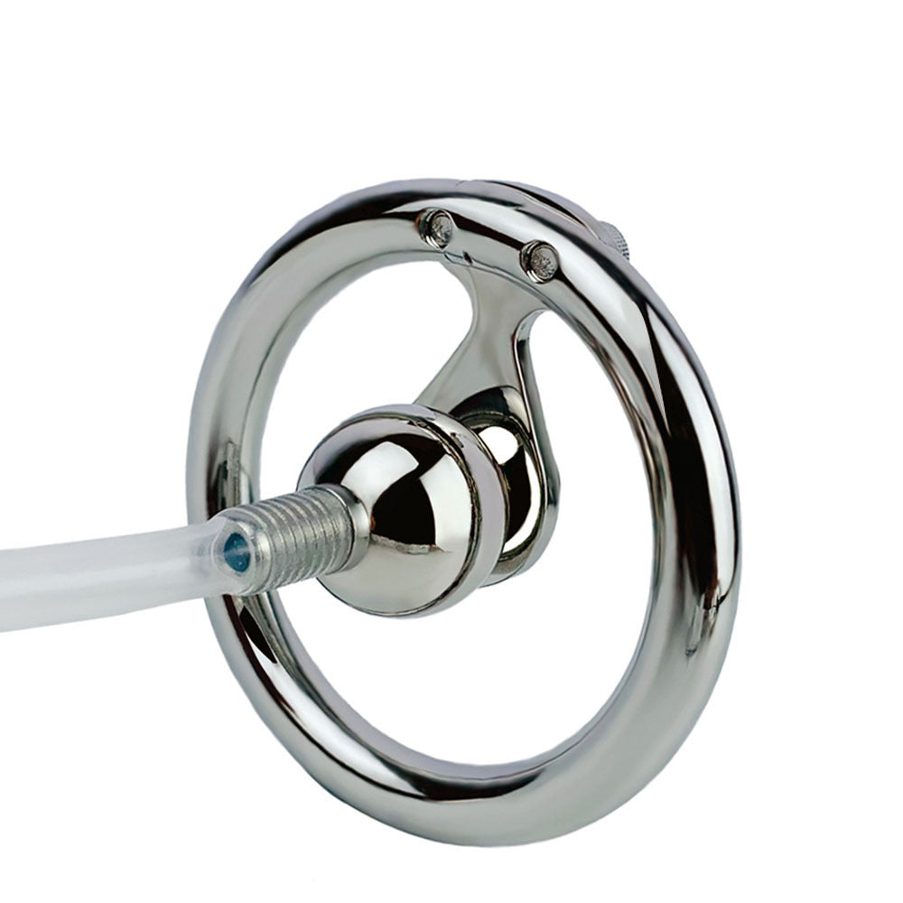 Compact Urethral Inverted Chastity Cage with Secure Belt - 3 Styles