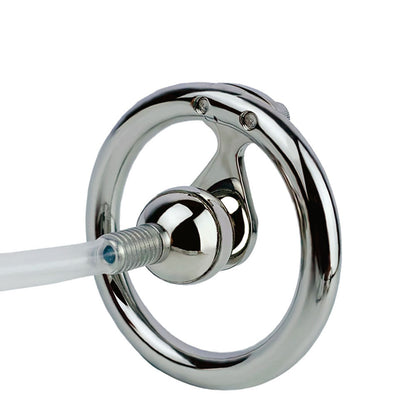 Compact Urethral Inverted Chastity Cage with Secure Belt - 3 Styles