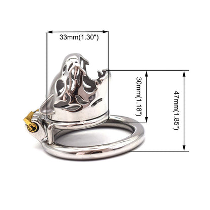 Tiger Chastity Cage