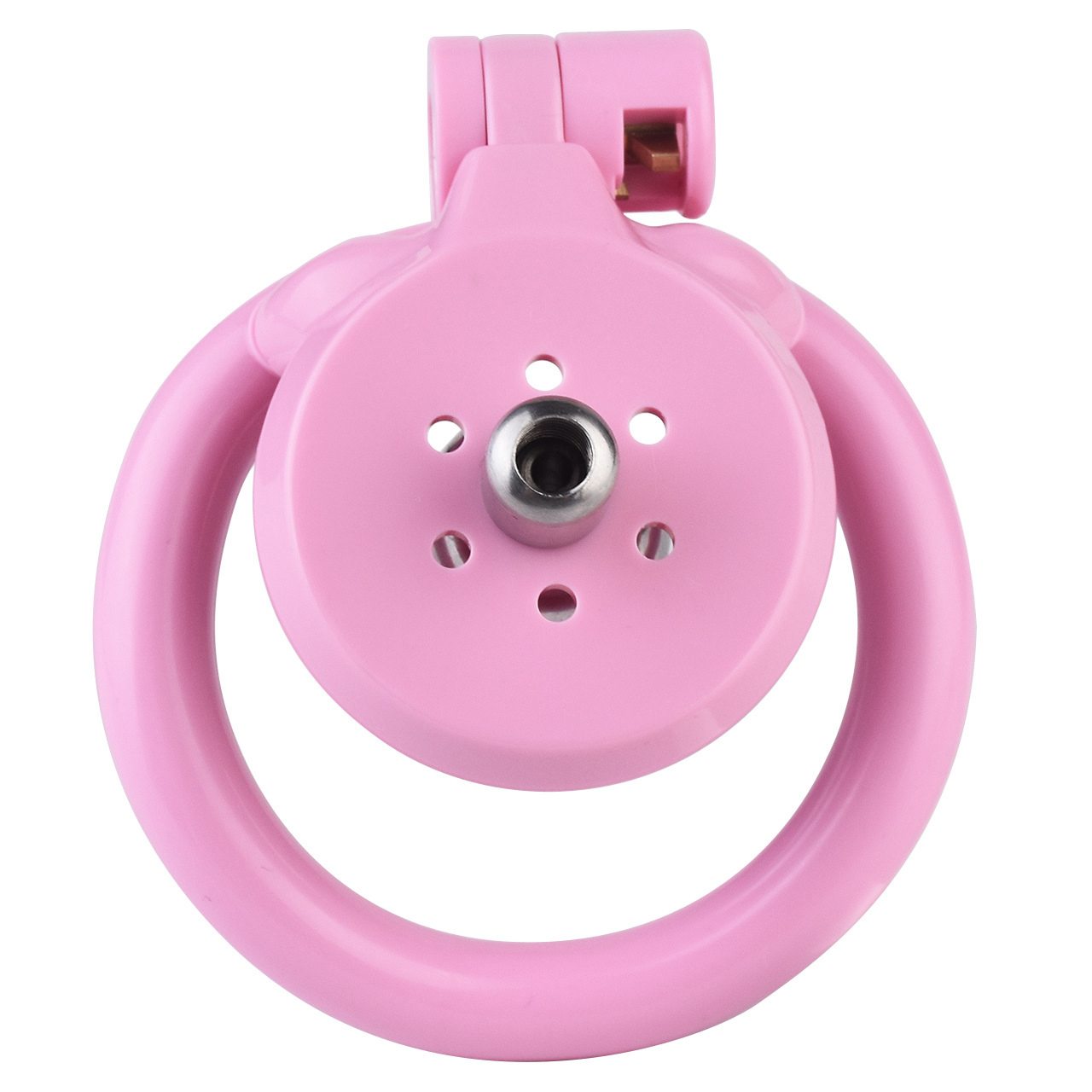 Micro Flat Inverted Chastity Cage with Removable Silicone Catheter