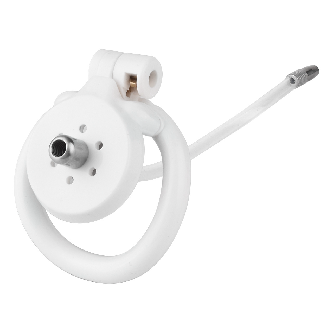 Micro Flat Inverted Chastity Cage with Removable Silicone Catheter