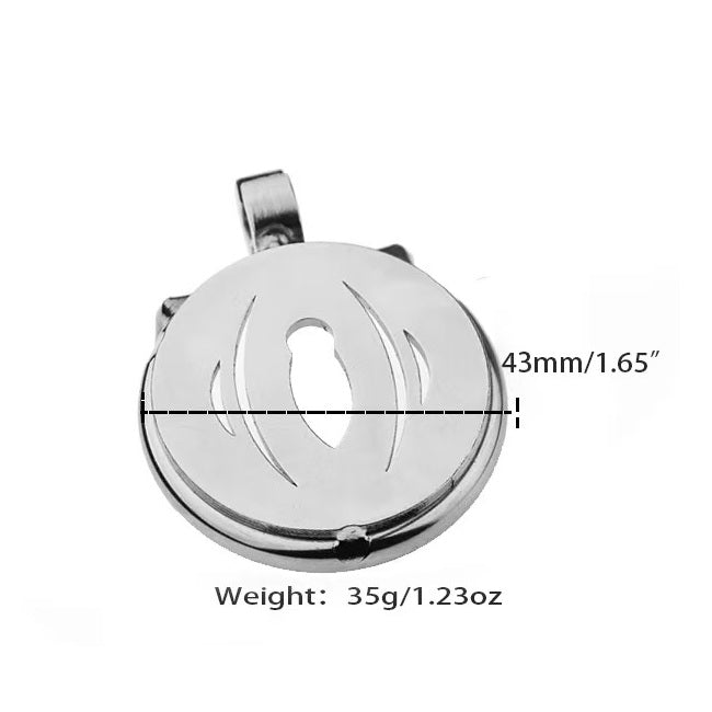 Urine Eye Flat Adjustable Chastity Cage 1