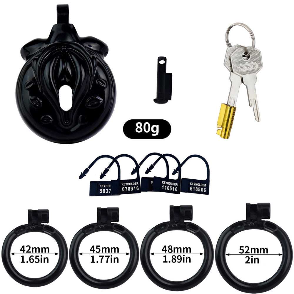 Realistic Pussy Chastity Cage For Sissy