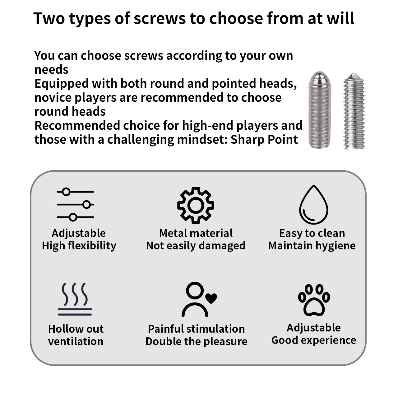 Spiked Flat Chastity Cage with Silicone or Metal Catheter