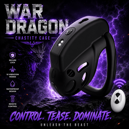 Male Smart Vibrating Chastity Cage
