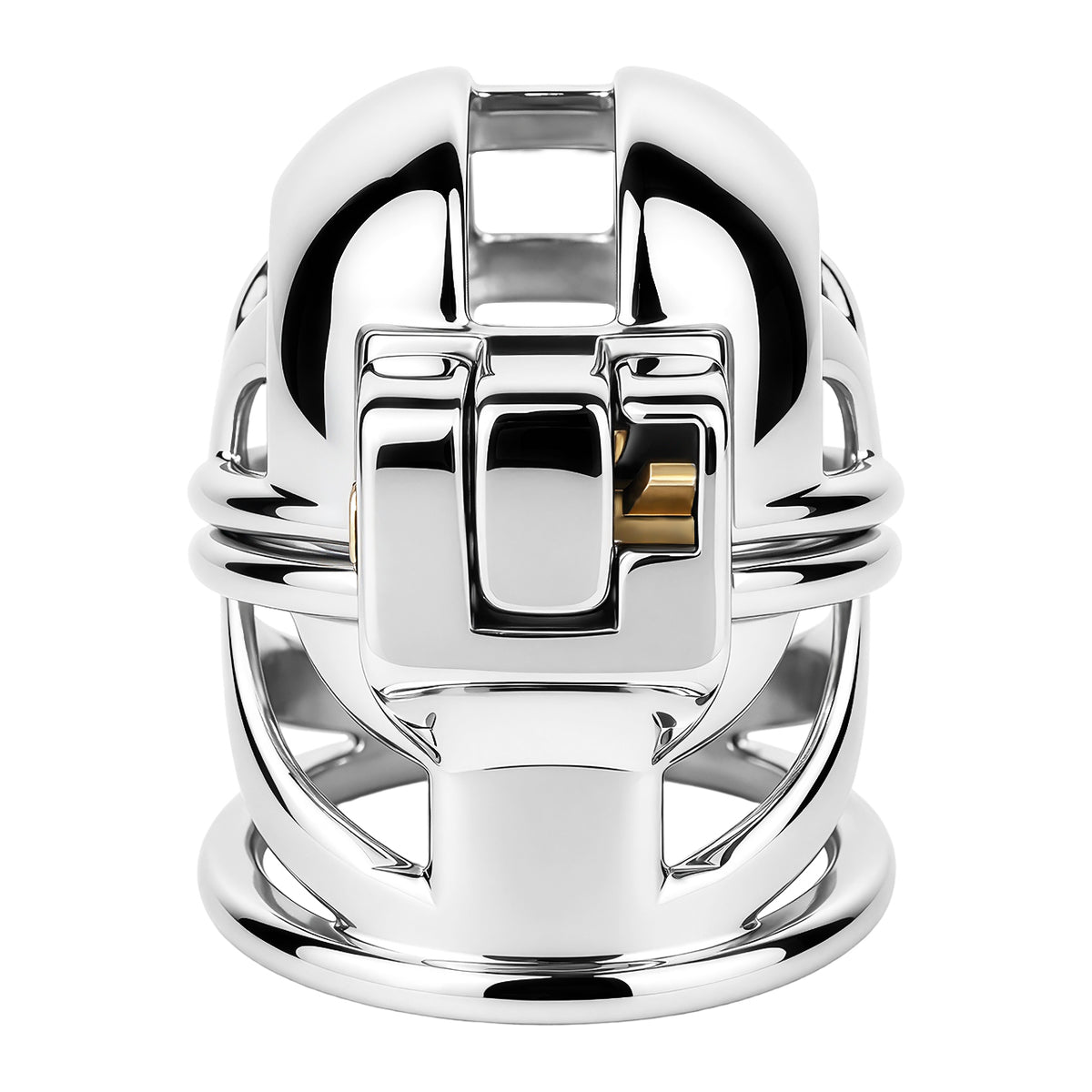 Open cutout pattern on Yaokai chastity lock cage
