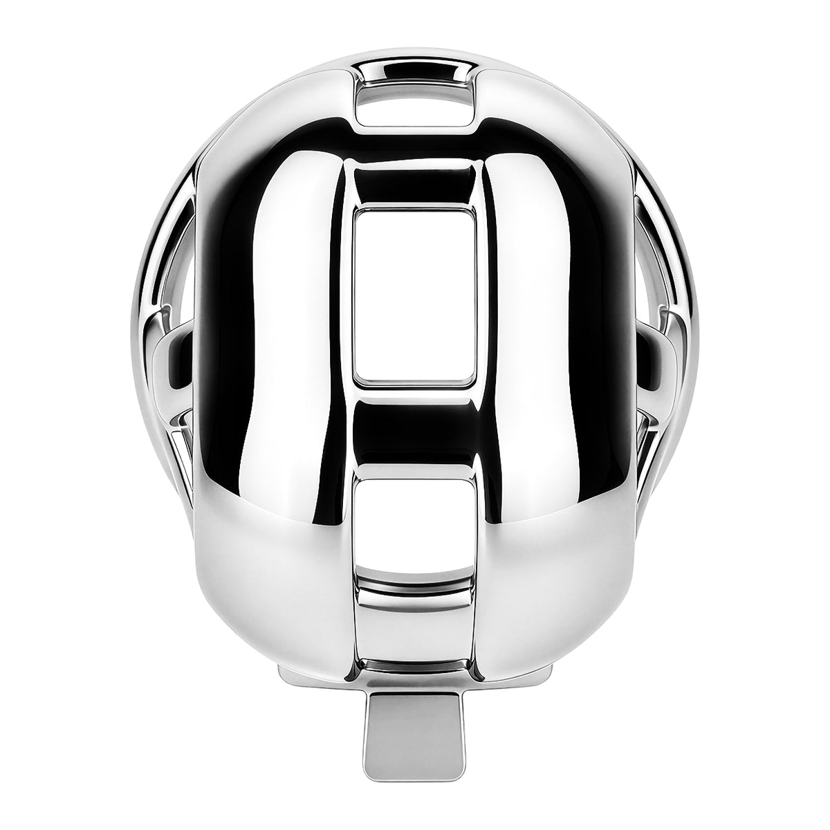 Yaokai chastity lock rear structural view