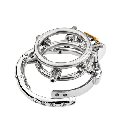 Zero Chastity Cage Adjustable With Spikes - 2