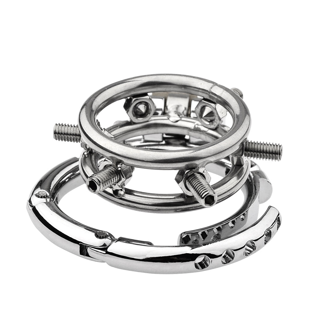 Adjustable Chastity Cage – flatchastity